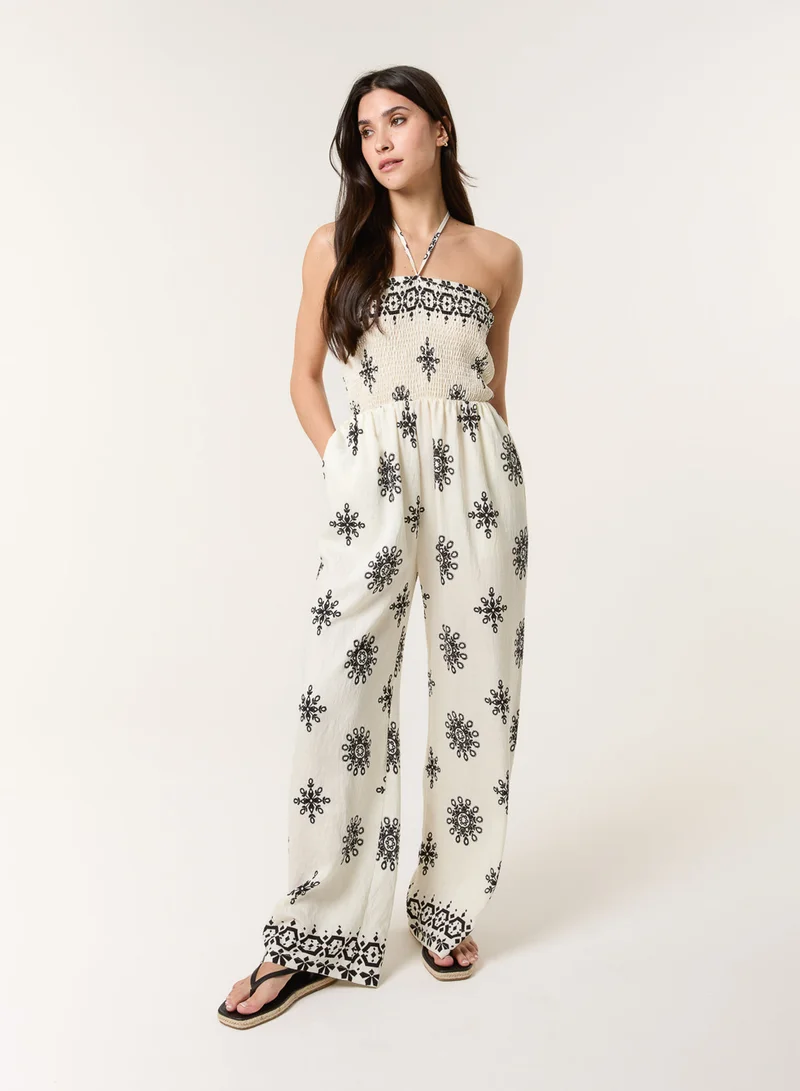 Jumpsuit With Floral Print